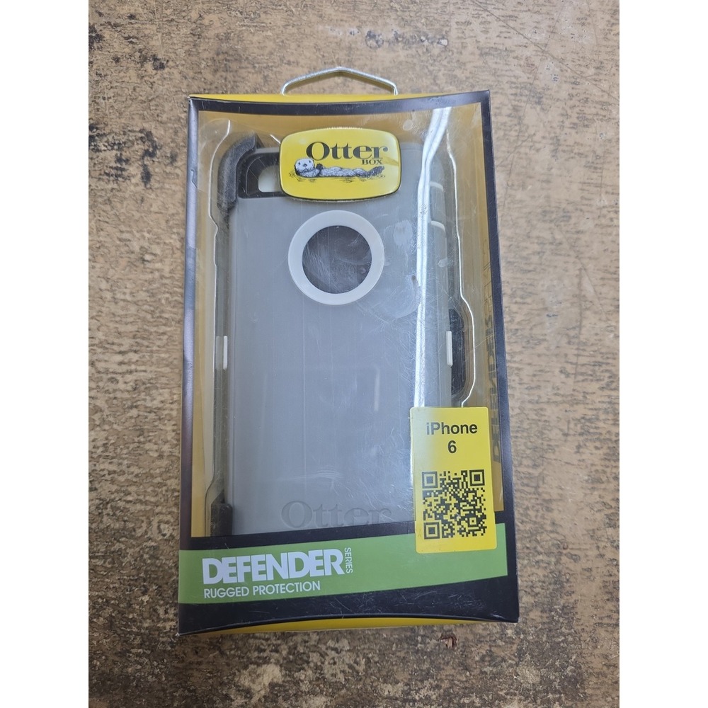 OtterBox Defender Case for iPhone 6/6s Plus Gray/Glacier Genuine NEW